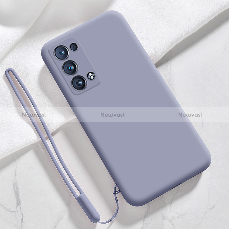 Ultra-thin Silicone Gel Soft Case 360 Degrees Cover S03 for Oppo Reno6 Pro 5G