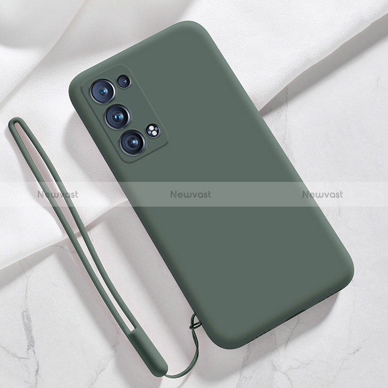 Ultra-thin Silicone Gel Soft Case 360 Degrees Cover S03 for Oppo Reno6 Pro 5G