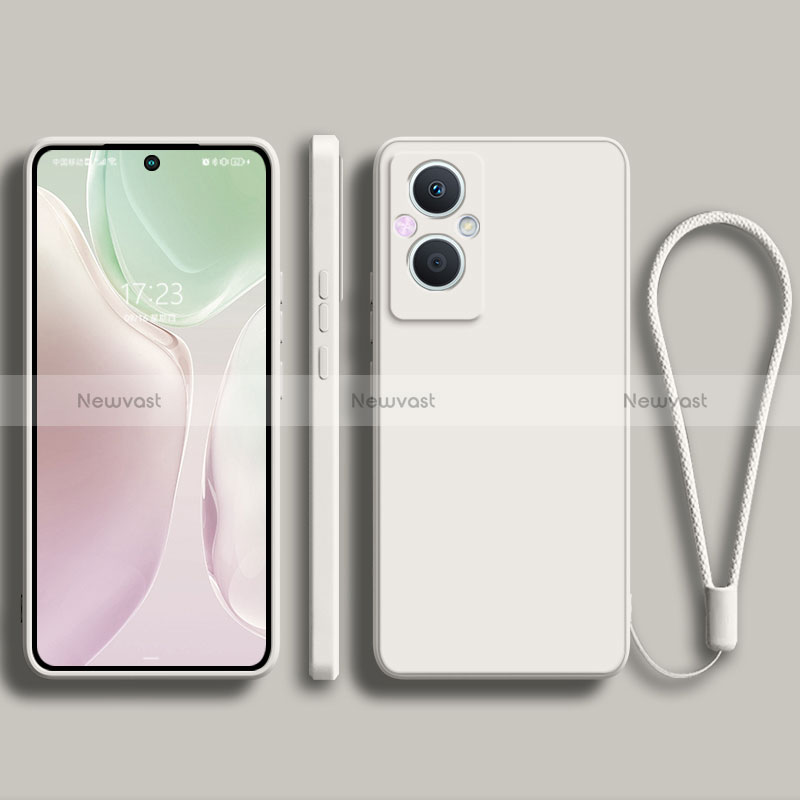 Ultra-thin Silicone Gel Soft Case 360 Degrees Cover S03 for Oppo Reno8 Z 5G