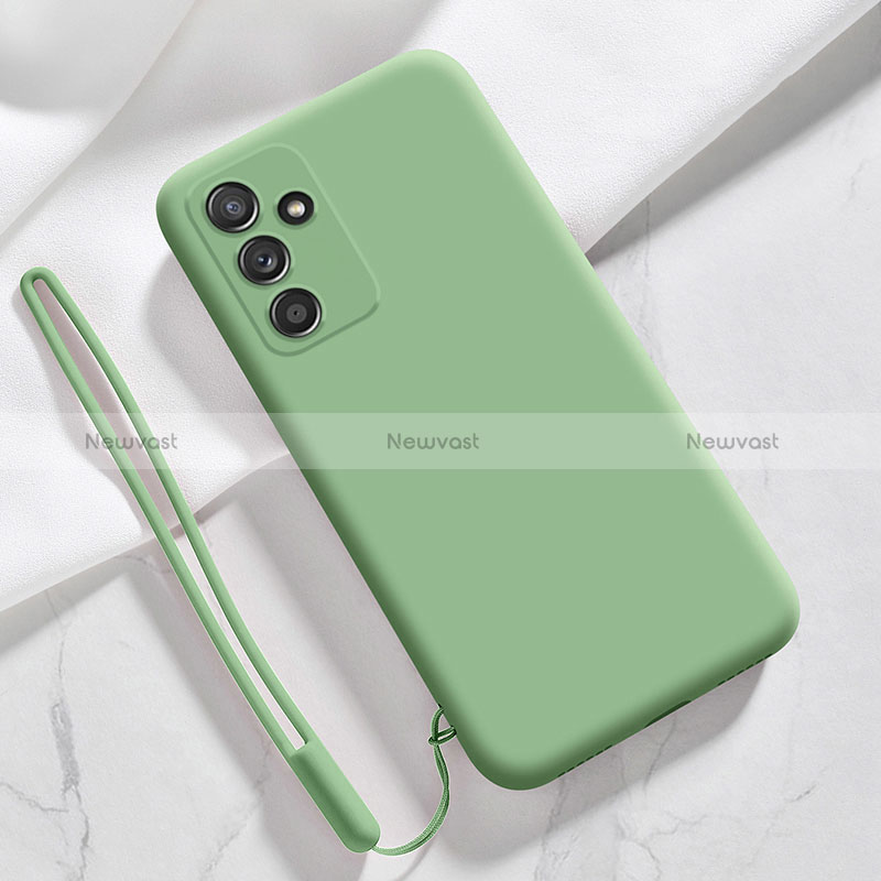 Ultra-thin Silicone Gel Soft Case 360 Degrees Cover S03 for Samsung Galaxy A15 4G Green