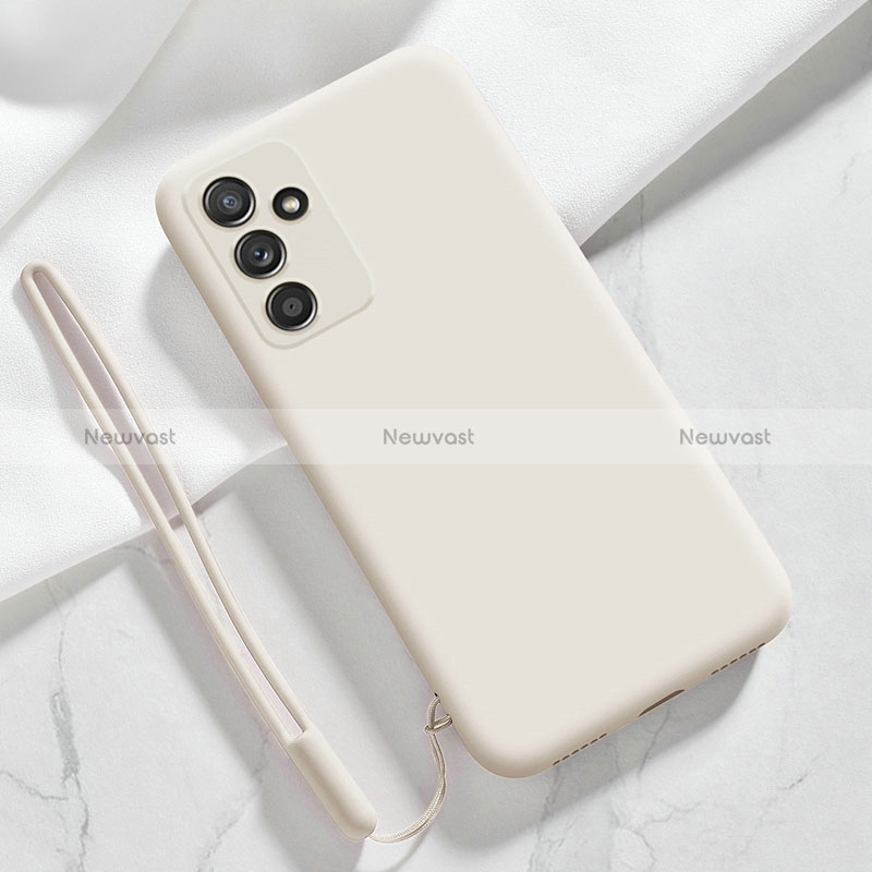 Ultra-thin Silicone Gel Soft Case 360 Degrees Cover S03 for Samsung Galaxy A15 4G White
