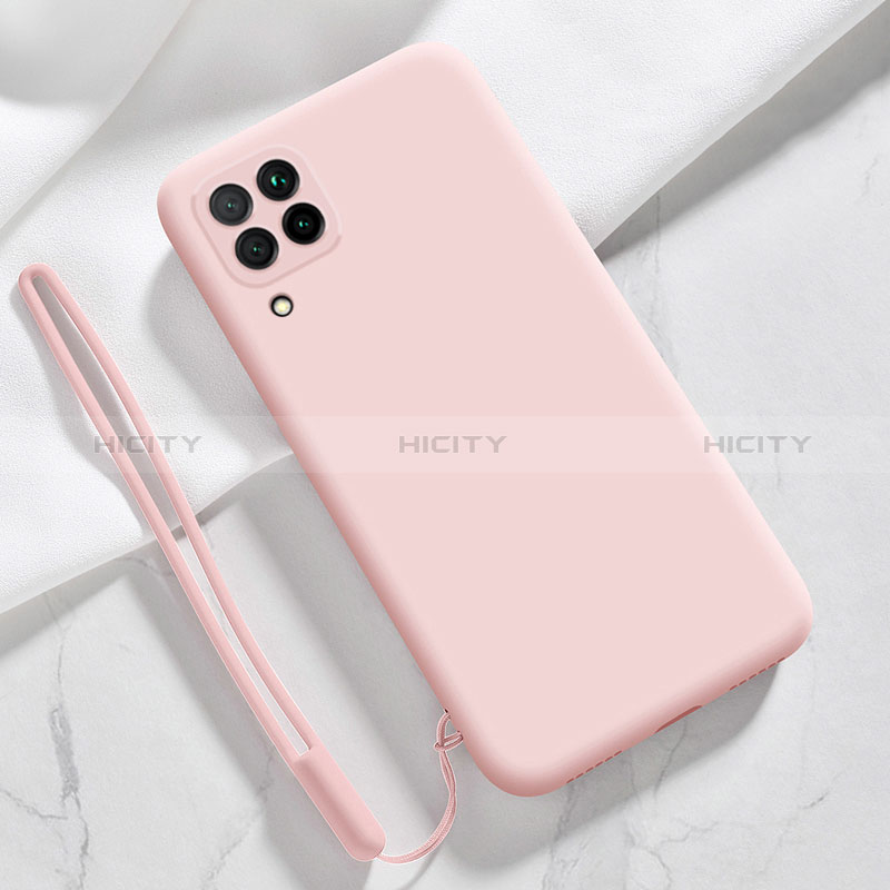 Ultra-thin Silicone Gel Soft Case 360 Degrees Cover S03 for Samsung Galaxy F62 5G Pink