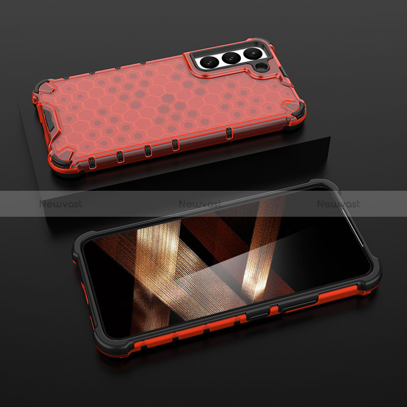 Ultra-thin Silicone Gel Soft Case 360 Degrees Cover S03 for Samsung Galaxy S24 5G Red