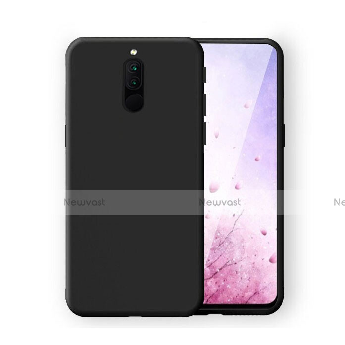 Ultra-thin Silicone Gel Soft Case 360 Degrees Cover S03 for Xiaomi Redmi 8 Black