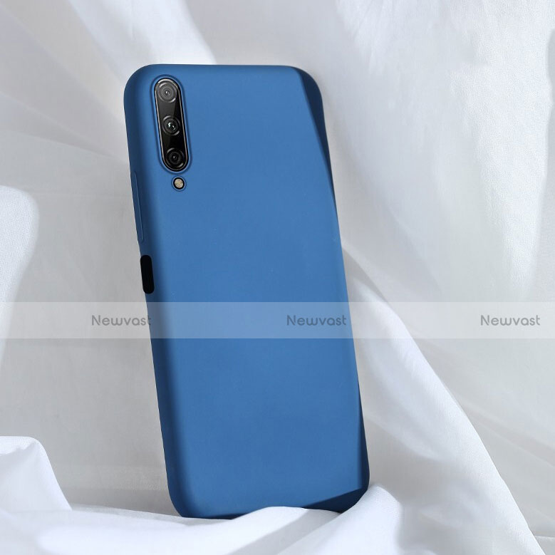 Ultra-thin Silicone Gel Soft Case 360 Degrees Cover S04 for Huawei Honor 9X Pro Blue