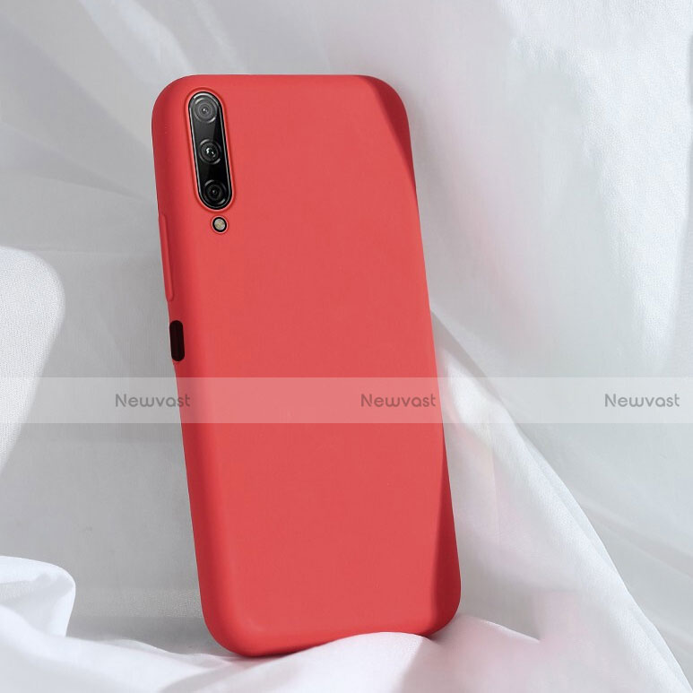 Ultra-thin Silicone Gel Soft Case 360 Degrees Cover S04 for Huawei Honor 9X Pro Red