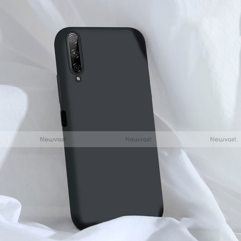 Ultra-thin Silicone Gel Soft Case 360 Degrees Cover S04 for Huawei P Smart Pro (2019) Black