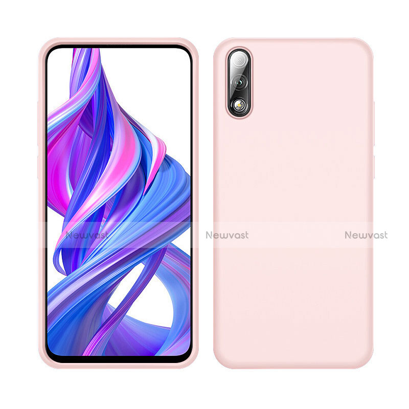 Ultra-thin Silicone Gel Soft Case 360 Degrees Cover S04 for Huawei P Smart Z (2019)