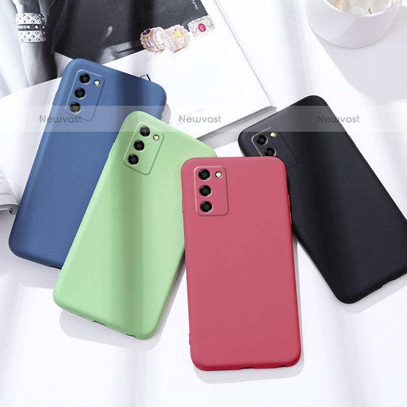 Ultra-thin Silicone Gel Soft Case 360 Degrees Cover S04 for Oppo A55 5G