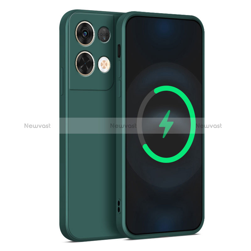 Ultra-thin Silicone Gel Soft Case 360 Degrees Cover S04 for Oppo Reno8 Pro+ Plus 5G