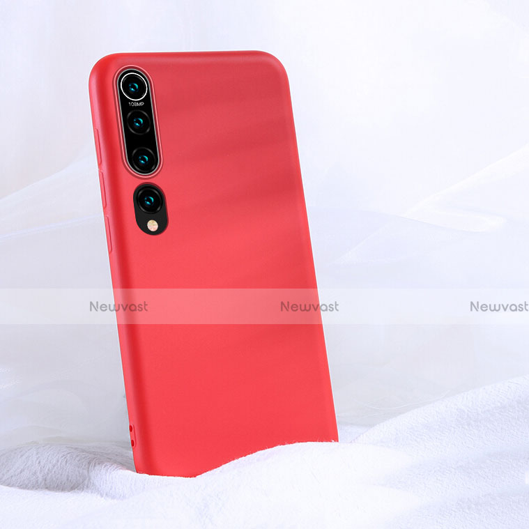 Ultra-thin Silicone Gel Soft Case 360 Degrees Cover S04 for Xiaomi Mi 10 Red