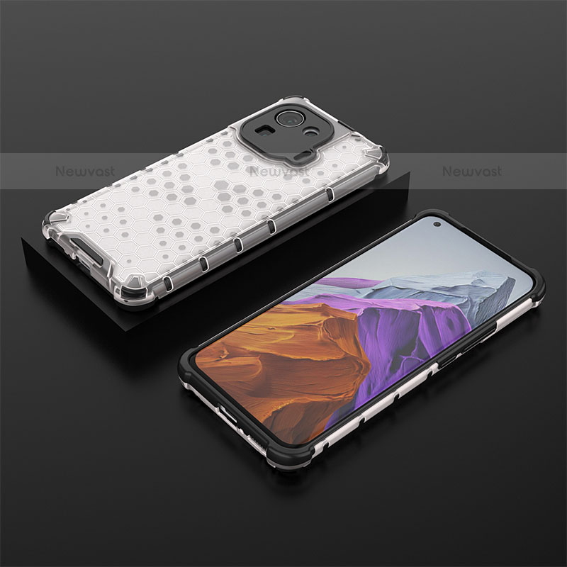 Ultra-thin Silicone Gel Soft Case 360 Degrees Cover S04 for Xiaomi Mi 11 Pro 5G White