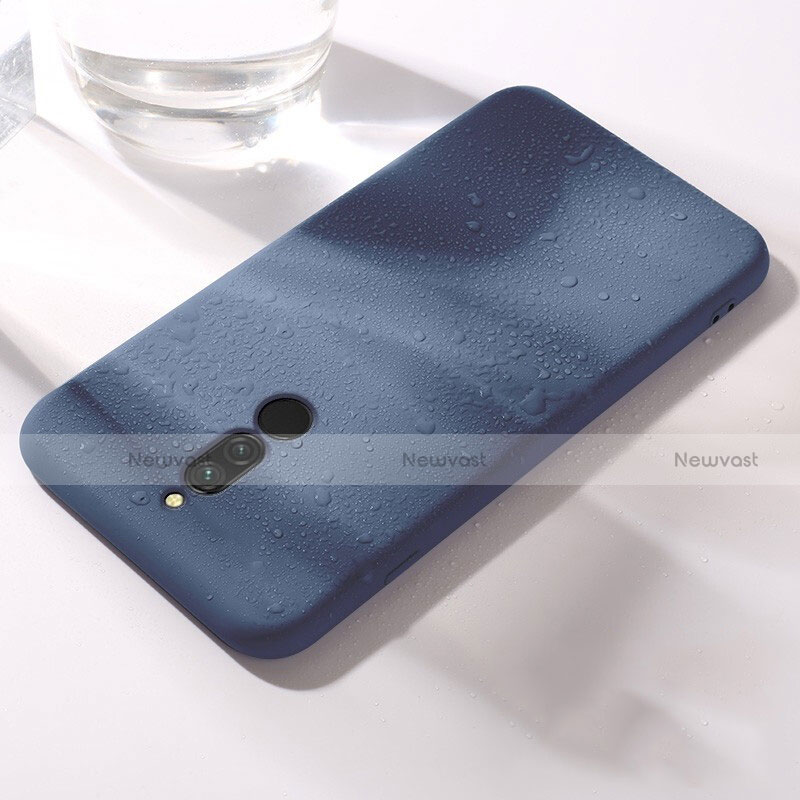 Ultra-thin Silicone Gel Soft Case 360 Degrees Cover S04 for Xiaomi Redmi 8 Blue