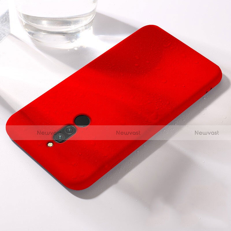 Ultra-thin Silicone Gel Soft Case 360 Degrees Cover S04 for Xiaomi Redmi 8 Red