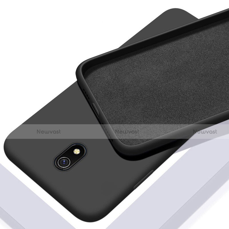 Ultra-thin Silicone Gel Soft Case 360 Degrees Cover S04 for Xiaomi Redmi 8A Black