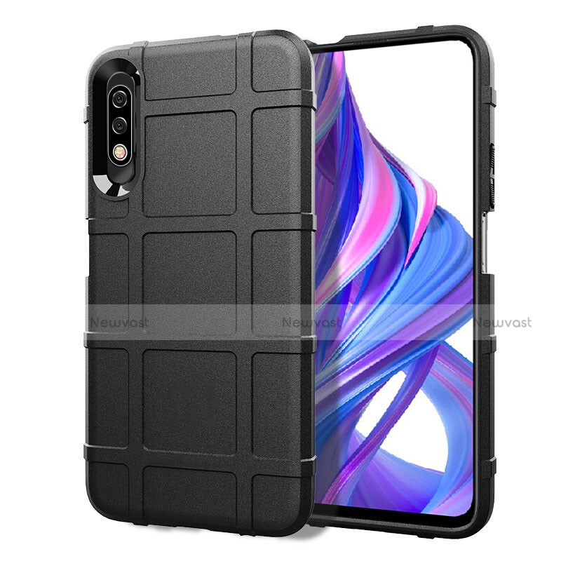 Ultra-thin Silicone Gel Soft Case 360 Degrees Cover S05 for Huawei P Smart Z (2019) Black