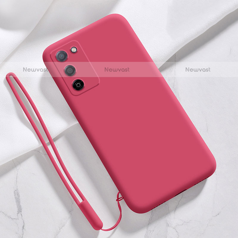 Ultra-thin Silicone Gel Soft Case 360 Degrees Cover S05 for Oppo A55 5G