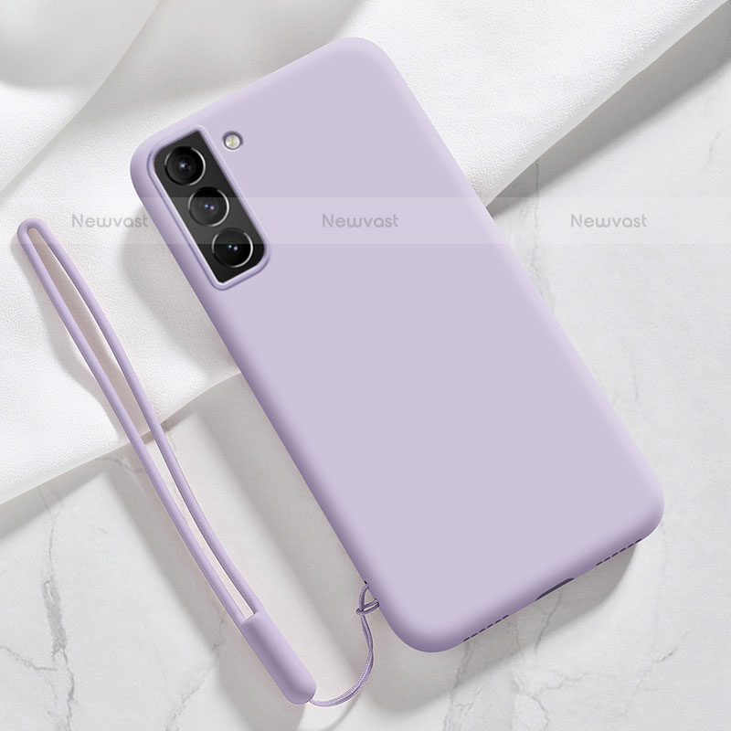 Ultra-thin Silicone Gel Soft Case 360 Degrees Cover S05 for Samsung Galaxy S23 Plus 5G Purple