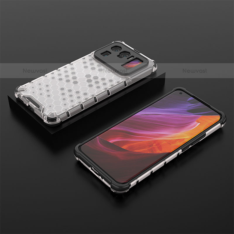 Ultra-thin Silicone Gel Soft Case 360 Degrees Cover S05 for Xiaomi Mi 11 Ultra 5G White