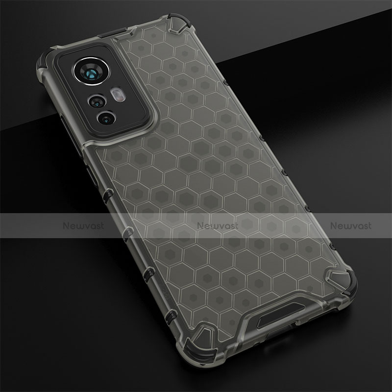 Ultra-thin Silicone Gel Soft Case 360 Degrees Cover S05 for Xiaomi Mi 12 5G Gray