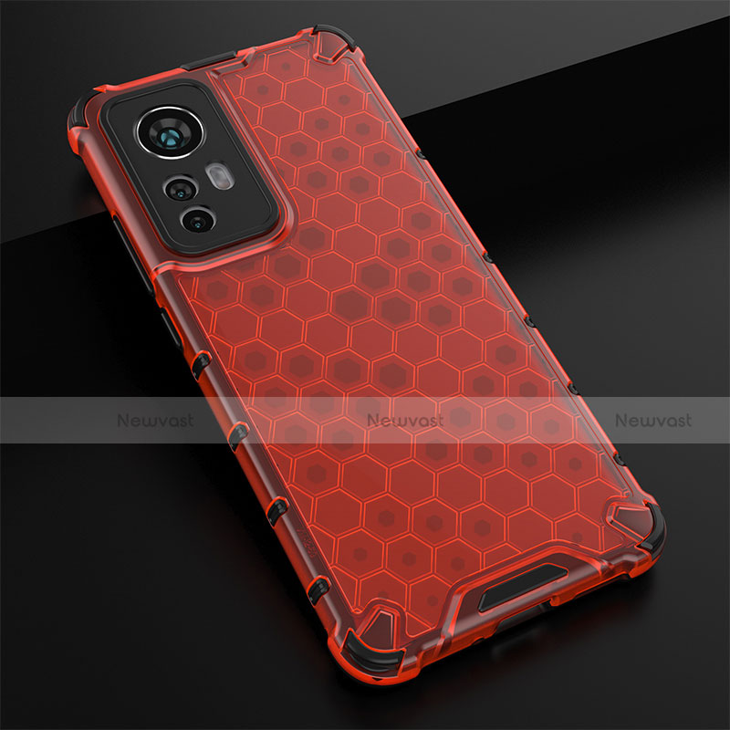 Ultra-thin Silicone Gel Soft Case 360 Degrees Cover S05 for Xiaomi Mi 12 5G Red