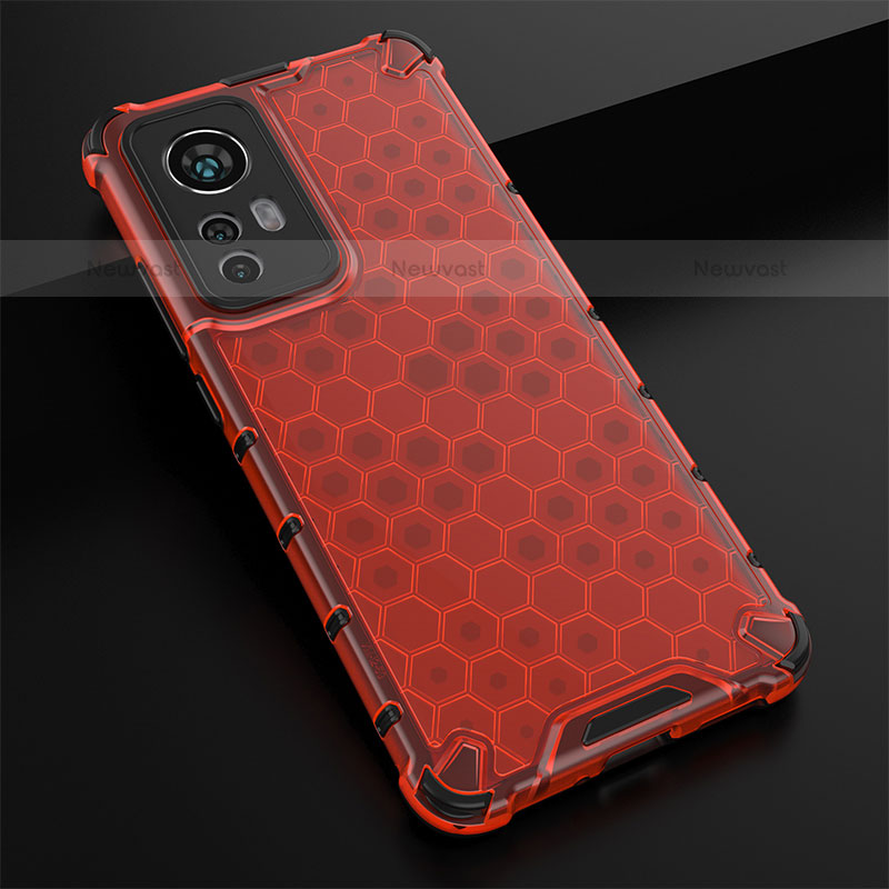 Ultra-thin Silicone Gel Soft Case 360 Degrees Cover S05 for Xiaomi Mi 12 Lite 5G Red