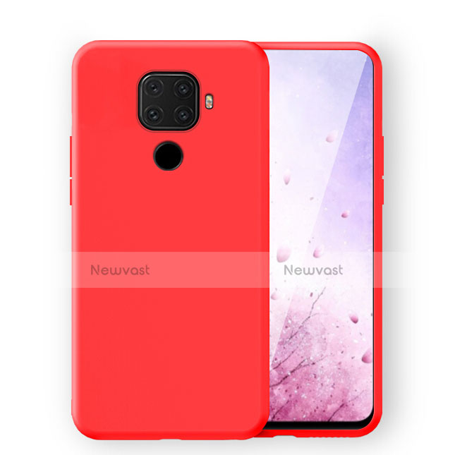 Ultra-thin Silicone Gel Soft Case 360 Degrees Cover S06 for Huawei Nova 5i Pro Red