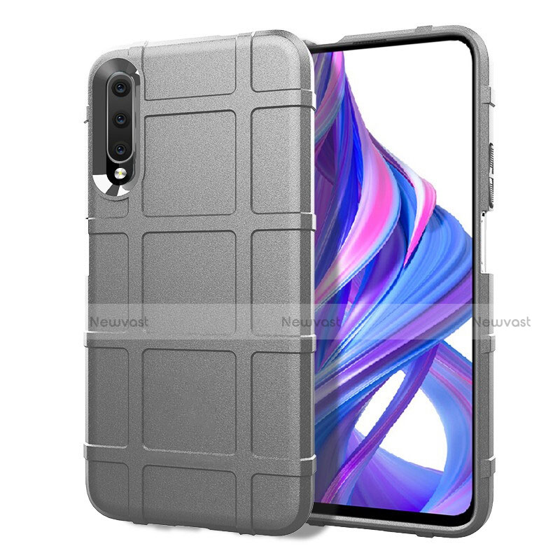 Ultra-thin Silicone Gel Soft Case 360 Degrees Cover S06 for Huawei P Smart Pro (2019)