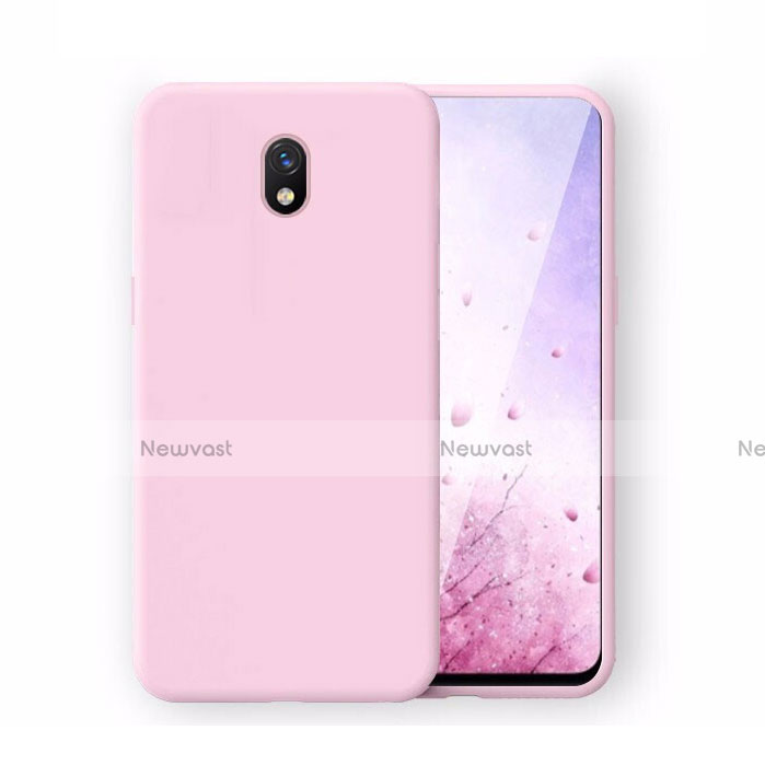 Ultra-thin Silicone Gel Soft Case 360 Degrees Cover S06 for Xiaomi Redmi 8A Pink