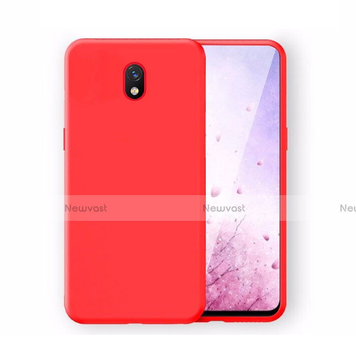 Ultra-thin Silicone Gel Soft Case 360 Degrees Cover S06 for Xiaomi Redmi 8A Red