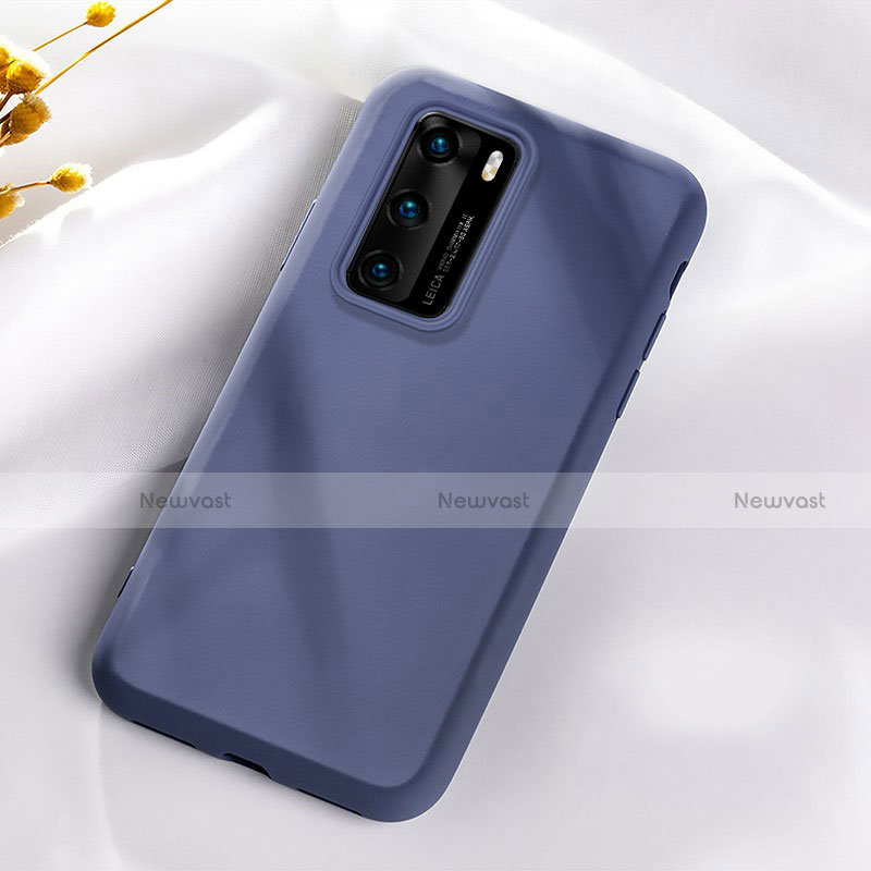 Ultra-thin Silicone Gel Soft Case 360 Degrees Cover S07 for Huawei P40