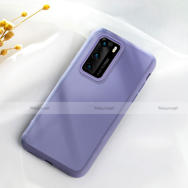 Ultra-thin Silicone Gel Soft Case 360 Degrees Cover S07 for Huawei P40