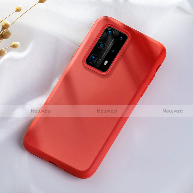 Ultra-thin Silicone Gel Soft Case 360 Degrees Cover S07 for Huawei P40 Pro+ Plus