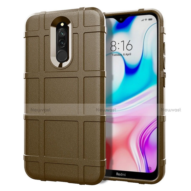 Ultra-thin Silicone Gel Soft Case 360 Degrees Cover S07 for Xiaomi Redmi 8