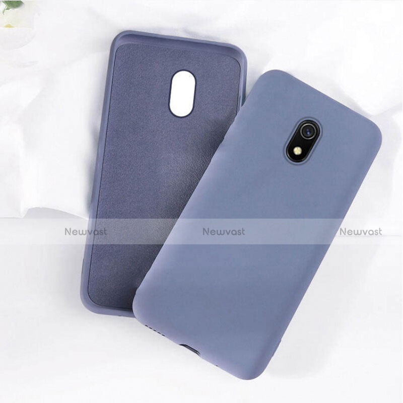 Ultra-thin Silicone Gel Soft Case 360 Degrees Cover S07 for Xiaomi Redmi 8A Purple