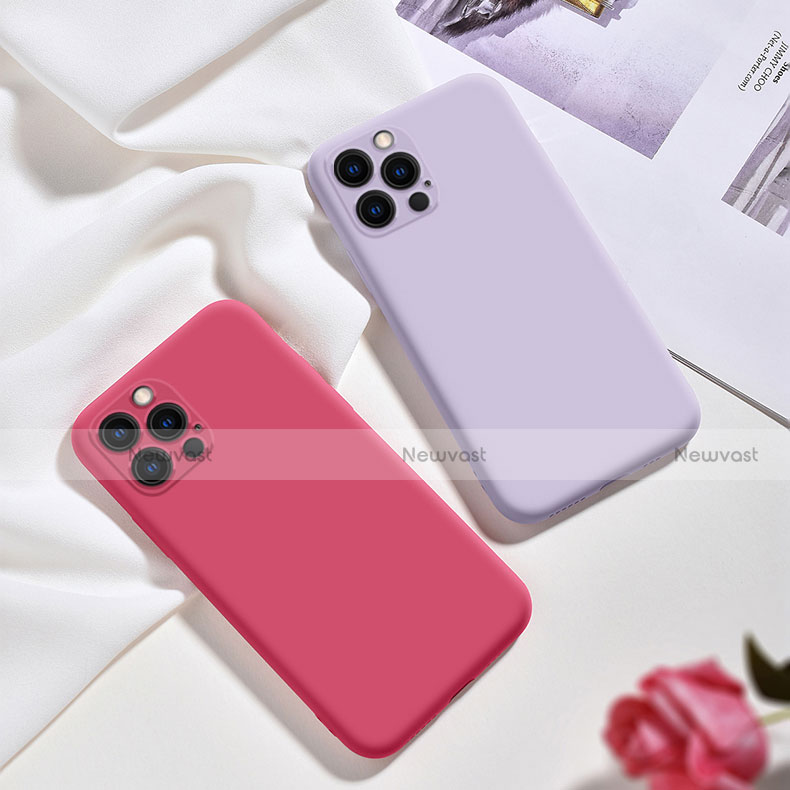 Ultra-thin Silicone Gel Soft Case 360 Degrees Cover S09 for Apple iPhone 13 Pro Max