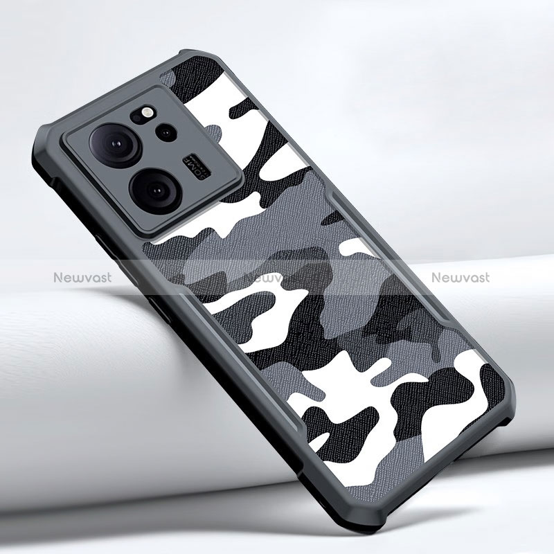 Ultra-thin Silicone Gel Soft Case 360 Degrees Cover XD1 for Xiaomi Mi 13T 5G Black