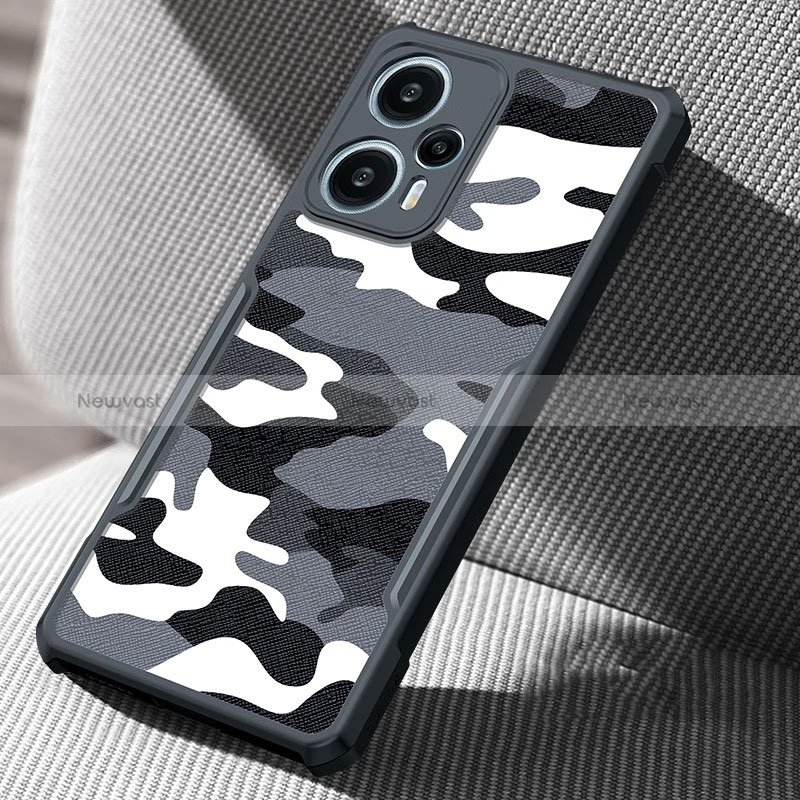 Ultra-thin Silicone Gel Soft Case 360 Degrees Cover XD1 for Xiaomi Redmi Note 12 Turbo 5G Black