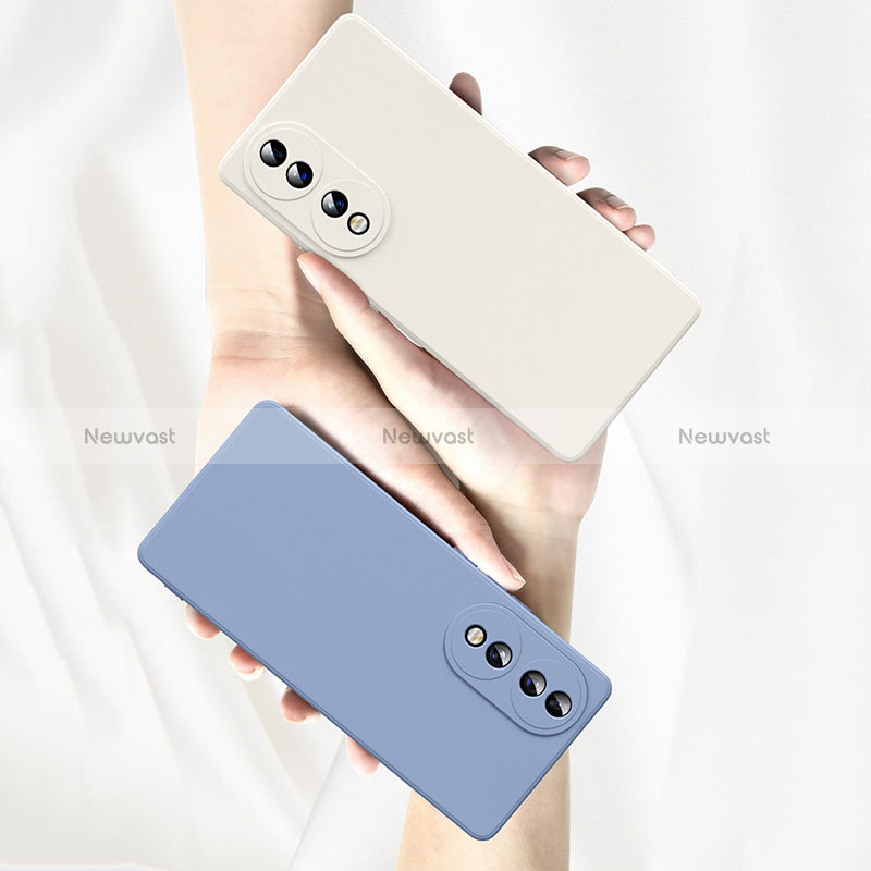 Ultra-thin Silicone Gel Soft Case 360 Degrees Cover YK1 for Huawei Honor 70 Pro 5G