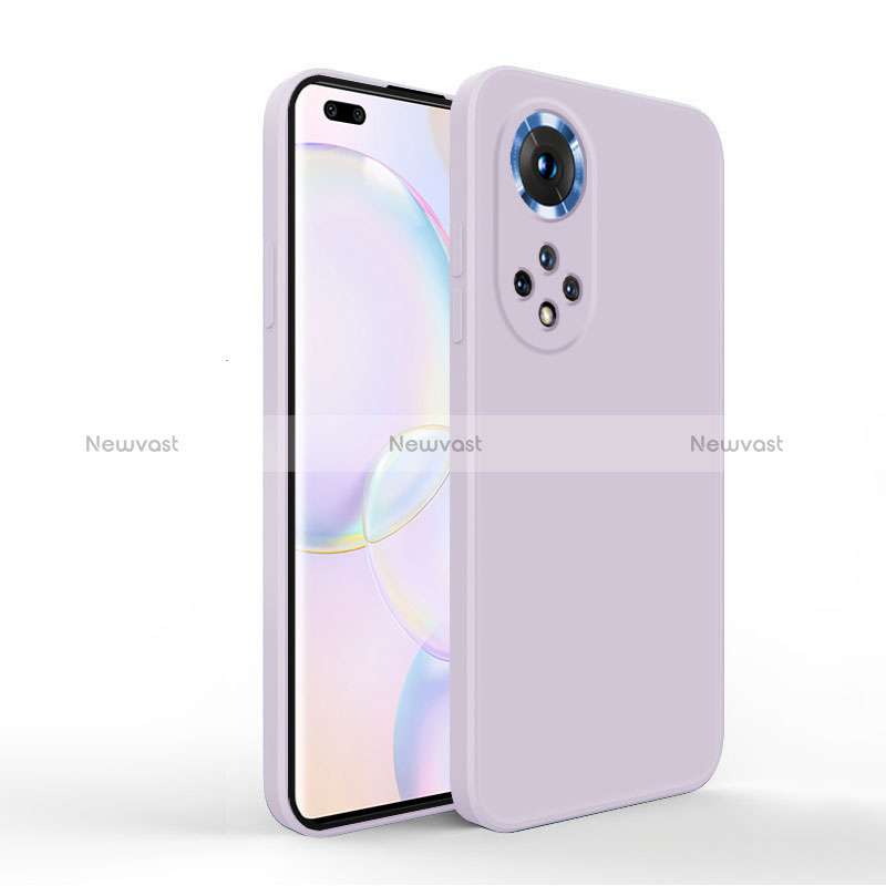 Ultra-thin Silicone Gel Soft Case 360 Degrees Cover YK1 for Huawei Nova 9 Pro Clove Purple