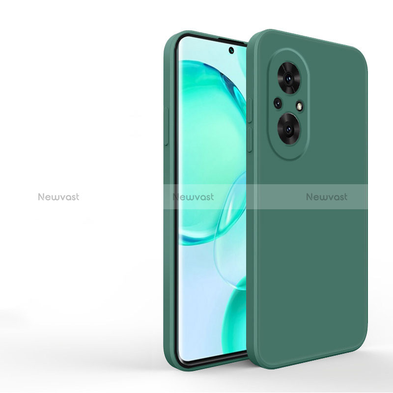 Ultra-thin Silicone Gel Soft Case 360 Degrees Cover YK1 for Huawei Nova 9 SE Midnight Green