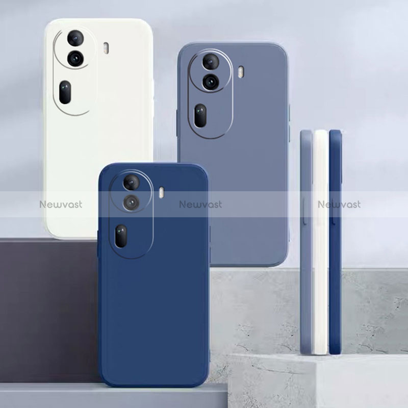 Ultra-thin Silicone Gel Soft Case 360 Degrees Cover YK1 for Oppo Reno11 Pro 5G