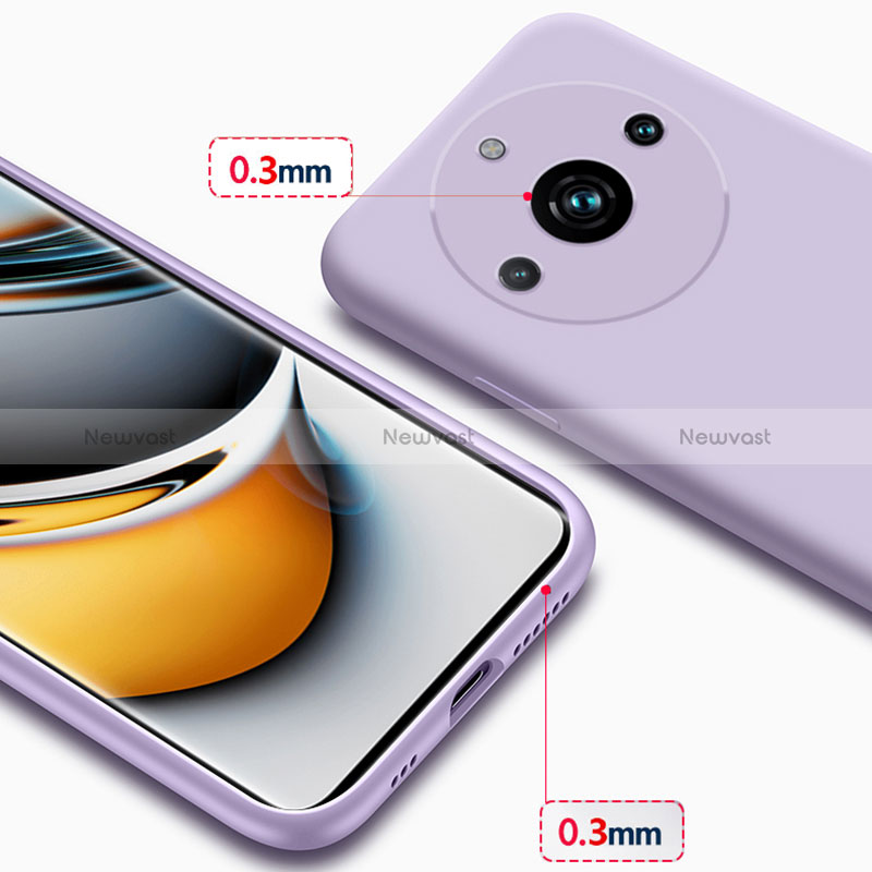 Ultra-thin Silicone Gel Soft Case 360 Degrees Cover YK1 for Realme 11 Pro 5G