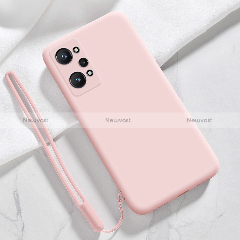 Ultra-thin Silicone Gel Soft Case 360 Degrees Cover YK1 for Realme GT Neo 3T 5G Pink