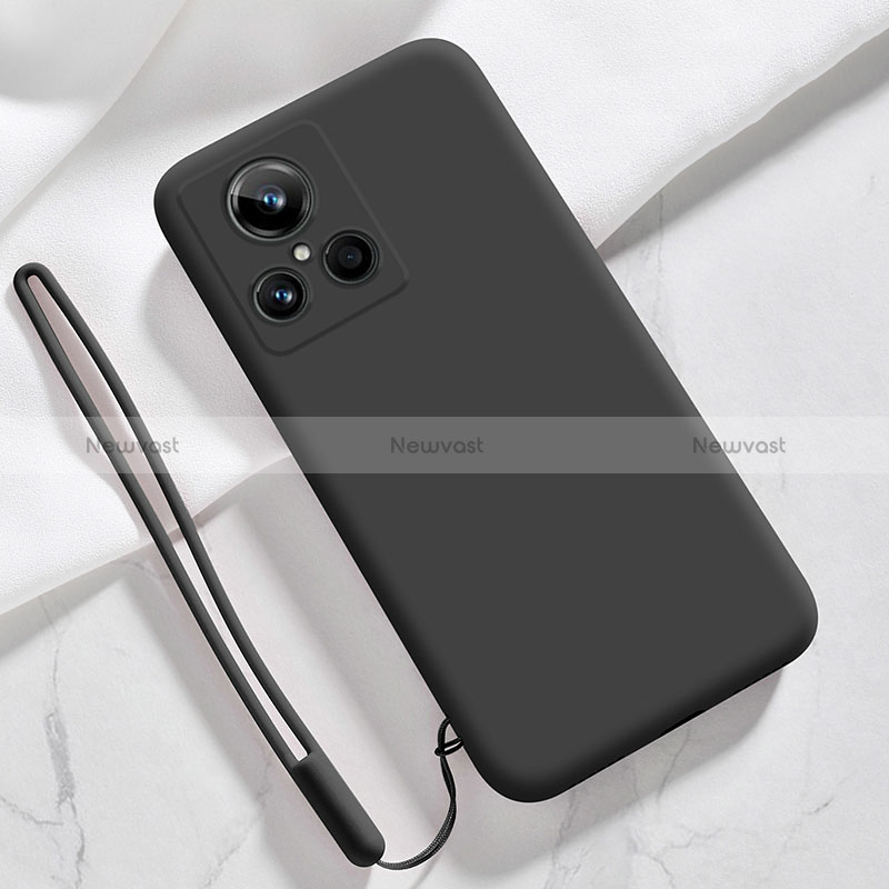 Ultra-thin Silicone Gel Soft Case 360 Degrees Cover YK1 for Realme GT2 Master Explorer Black