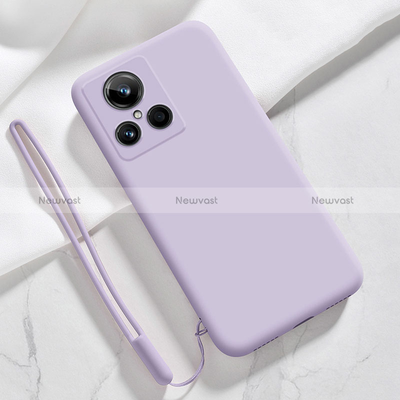 Ultra-thin Silicone Gel Soft Case 360 Degrees Cover YK1 for Realme GT2 Master Explorer Clove Purple