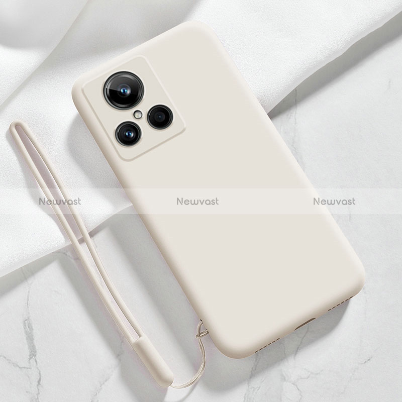 Ultra-thin Silicone Gel Soft Case 360 Degrees Cover YK1 for Realme GT2 Master Explorer White