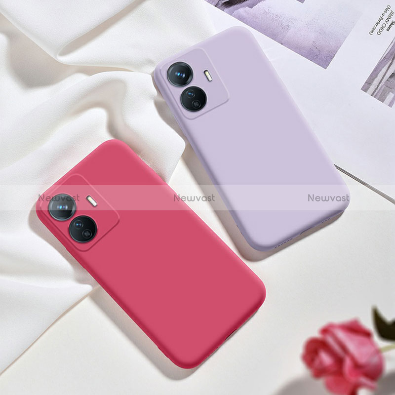 Ultra-thin Silicone Gel Soft Case 360 Degrees Cover YK1 for Vivo iQOO Z6 Lite 5G