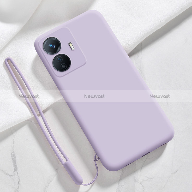 Ultra-thin Silicone Gel Soft Case 360 Degrees Cover YK1 for Vivo iQOO Z6 Lite 5G