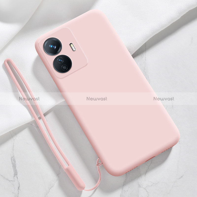 Ultra-thin Silicone Gel Soft Case 360 Degrees Cover YK1 for Vivo iQOO Z6 Lite 5G